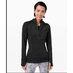 Lululemon Day Maker Full Zip Hoodie 8 Black